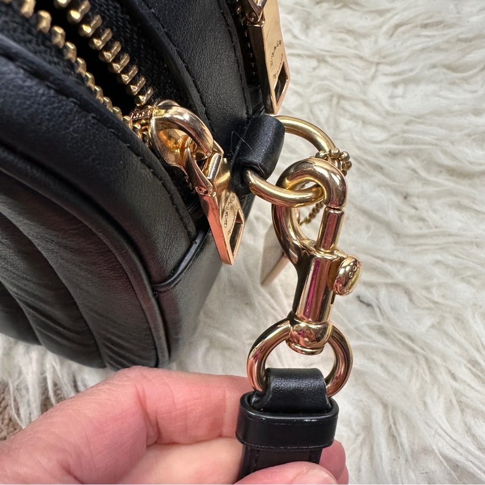 Coach Black Jes Quilted Crossbody Bag - Picture 10 of 14